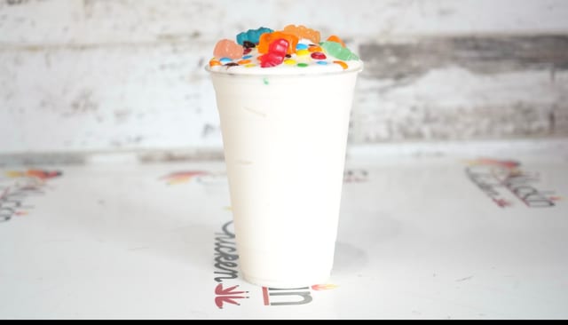 Kluckin Vanilla Shake.