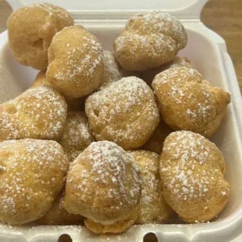 24 Kluckin Mini Cream Puffs.